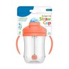 LunaLulinlk Baby’s First Straw Cup, Training Cup with Weighted Straw, Coral, 6m+ - 4 of 4