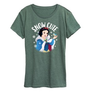 Women's - Disney - Snow Cute Short Sleeve Graphic T-Shirt - 1 of 4