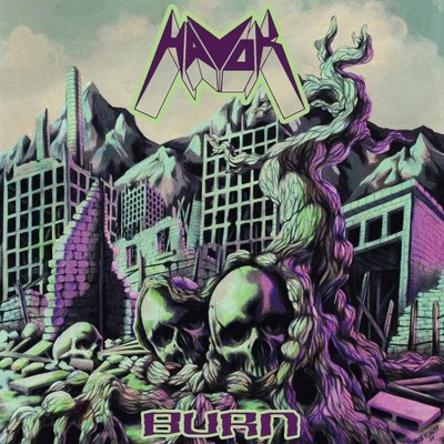 Havok - Burn (LP) (Turquoise w/ Black & Purple Swirl) (Vinyl)