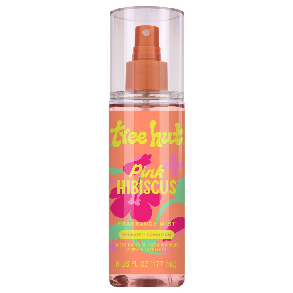 Photos - Women's Fragrance Tree Hut Women's Fragrance Body Mist - Pink Hibiscus - 6 fl oz 