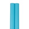 JAM PAPER Peacock Blue Matte Gift Wrapping Paper Roll - 2 packs of 25 Sq. Ft.: Solid All-Occasion Gift Wrap - 3 of 4