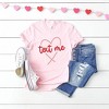 Simply Sage Market Women'sText Me Heart Short Sleeve Graphic Tee - 3 of 4