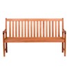 Amazonia Solid Wood 100 FSC Bench - 3 of 4