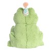 Aurora Small Toad-Ally Awesome Birthday JUST SAYIN' Witty Stuffed Animal Green 9" - 4 of 4