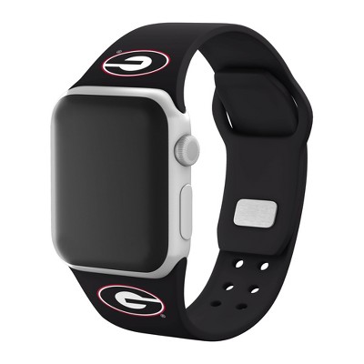 NCAA Black Arizona Wildcats Leather Apple Watch Band