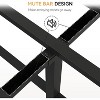 coucheta Metal Rattan Bed Frame with Headboard, Safe Rounded Corners Storage Space - 4 of 4