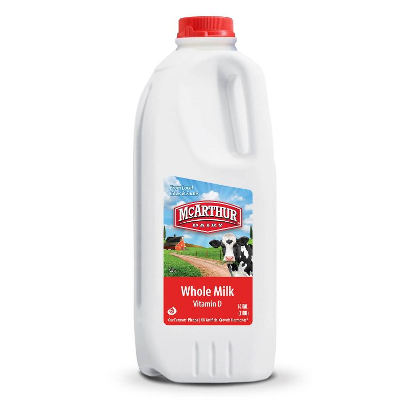 McArthur Dairy Whole Milk - 0.5gal, 1 of 4