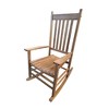 Vynxaria White Adult Rocking Chair - Perfect for Balcony and Porch Relaxation - 4 of 4