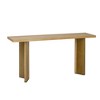 NicBex Stylish Console End Table with Pine Veneer and Geometric Legs,Suitable for Living Room,Study and Dining Room - 4 of 4