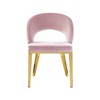 Meridian Furniture,Roberto Velvet Dining Chair - 3 of 4