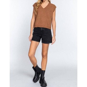 Women's V-Neck Sweater Vest - Active Basic - 1 of 3