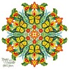 Juniors Womens Encanto Butterfly Mandala By Catalina Estrada T-Shirt - 2 of 4