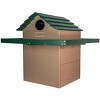 JCs Wildlife X Large Deluxe Poly Barn Owl Box with Exercise Platform - Our Biggest Barn Owl House - Made in the USA - Great for Farms, Ranches and - 2 of 4