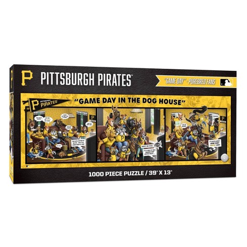 MLB Pittsburgh Pirates Game Day in the Dog House Puzzle - 1000pc