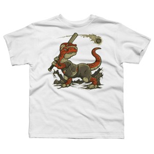 Boy's Design By Humans Fight The Asteroid By LetterQ T-Shirt - 1 of 3