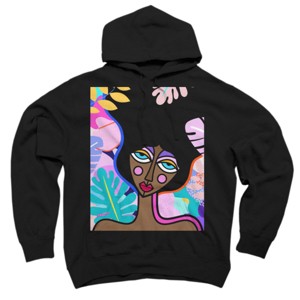 Adult Design By Humans SUMMER DREAMS By ASPAINTINGS Pullover Hoodie - 1 of 2