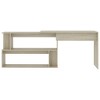 vidaXL Corner Desk Gray 78.7"x19.7"x29.9" Engineered Wood - 4 of 4