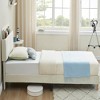 homfan Bed Frames, Velvet Upholstered Platform Bed Frames with Bookcase Headboard, Heavy Duty Steel Support Legs, Easy Assembly, Noise Free - 4 of 4