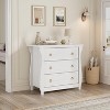 Drawer Dresser with Storage Freestanding, Wooden Closet Storage Chest for Living Room, Bedroom, Entryway - 4 of 4