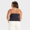 Women's Leisure Studio French Terry Tube Top - Universal Thread™ - 2 of 3