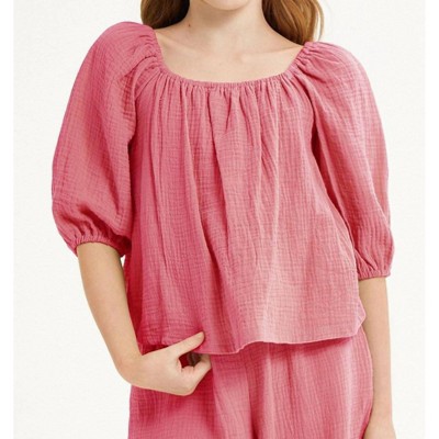 Girl Balloon Sleeve Top - Good Girl