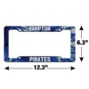 Hampton University Tie-Dye License Plate Tag Frame - 4 of 4