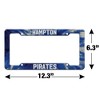 Hampton University Tie-Dye License Plate Tag Frame - image 4 of 4