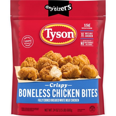 Tyson Any'tizers Frozen Crispy Boneless Chicken Bites - 24oz - image 1 of 4