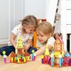 PICASSO-TILES 82 PC Magnetic Tiles & Sticks Builders Set, Building Blocks, STEM Toys for Kids 3+ - 2 of 4