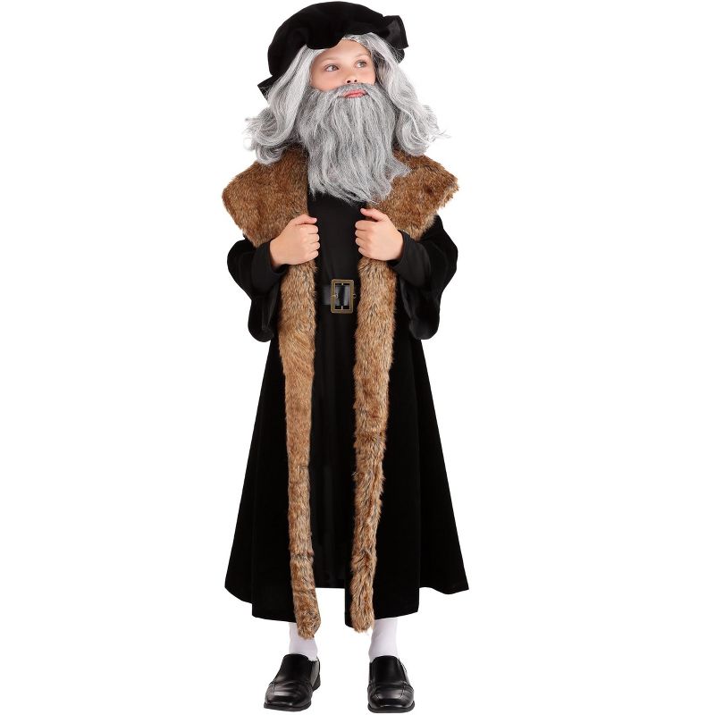 HalloweenCostumes.com Leonardo da Vinci Costume for Kids, 1 of 4