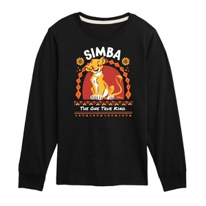 Boys' - Disney - Simba Long Sleeve Graphic T-Shirt - 1 of 4