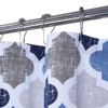 Moroccan Shower Curtain – Bathroom Decor (1-Pack, Machine Washable) - 4 of 4