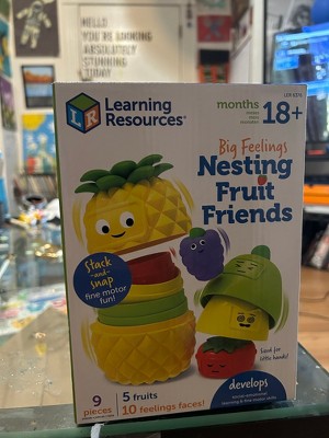 Learning Resources Big Feelings Nesting Fruit Friends : Target