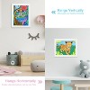 Attop 2-Pack Kids Art Frames, 8.5x11 Front Opening Kids Artwork Frames Changeable, White Artwork Display Storage Frame - 2 of 4