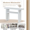 TIRAMISUBEST Elegant Minimalist Console Table with Rounded Edges and Sturdy Shelf Design, Entryway Table Sofa Table for Entryway, Living Room - 4 of 4