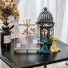 Nordlys Industrial Black Metal Side Table Industrial Style Living Room - 2 of 4