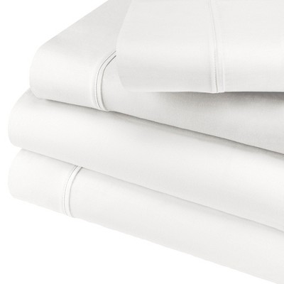 Cotton Blend 600 Thread Count Deep Pocket Sheet Set by Blue Nile Mills