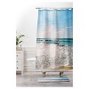 34"x21" Lisa Argyropoulos Take Me There Cushion Bath Rug Blue - Deny Designs: Microfiber, Non-Slip, Rectangle Bath Mat - 4 of 4