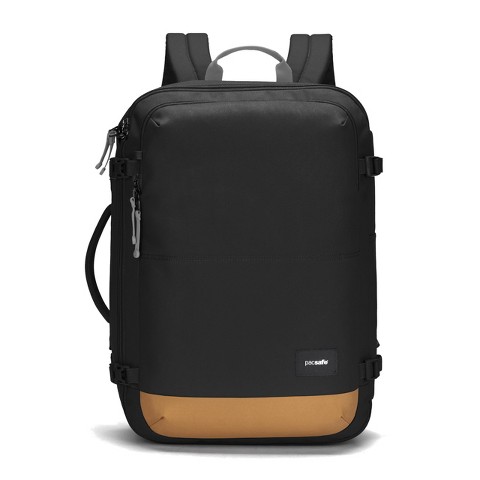Pacsafe GO 34L Carry-on Backpack, Jet Black
