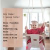 Sweet Swinging - Indoor Baby Swing W/ Pillow - Vanilla - 2 of 4