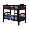 Twin/Twin Heartland Kids' Bunk Bed Espresso - Acme Furniture: Wood Frame, Unupholstered, All Ages, No Box Spring Needed - 3 of 3