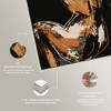 Art Remedy Beautiful Abstraction Brown Earthy Abstract Wall Art Framed - 4 of 4