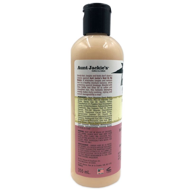 Aunt Jackie's Knot on My Watch Instant Detangling Therapy - 12 fl oz, 3 of 6
