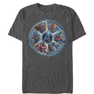 Men's Marvel Avengers: Endgame Hero Wheel T-Shirt - 1 of 4