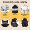 Voxshe Women's Tummy Control Shapewear Open Bust Wear Your Own Bra Mid Thigh Body Shaper - 3 of 4