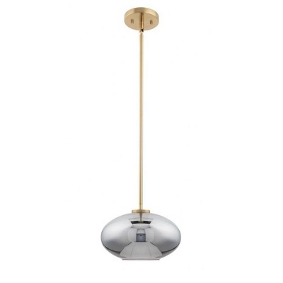 Brio Lighting Megan 1 - Light Pendant in  Gold