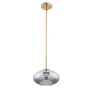 Brio Lighting Megan 1 - Light Pendant in  Gold - 1 of 4