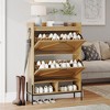 Shoe Cabinet with 2 Flip Drawers - 3 of 4