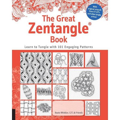 The Great Zentangle Book - by  Beate Winkler (Paperback)