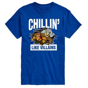 Men's - Teenage Mutant Ninja Turtles - Chillin Like Villains Short Sleeve Graphic T-Shirt - 1 of 4